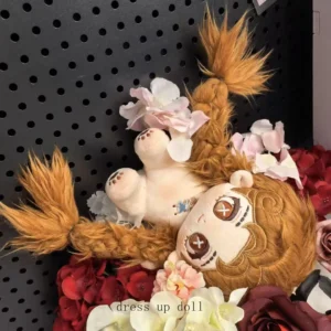 20CM Anime Identity Ⅴ Little Girl Alice Adorable Loli Cotton Doll Change Clothes Skeleton Plush Dolls Body Toy Figures