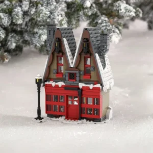 581pcs MOC Zonko's Joke Shop Harry Model Toy Building Blocks Construction Christmas Gift Education Assemble 3D Craft Collection